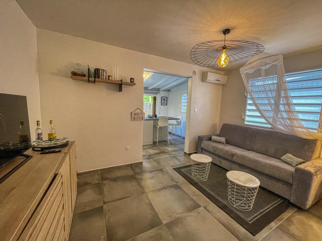 Location villa 4 personnes Saint François Guadeloupe-salon-12